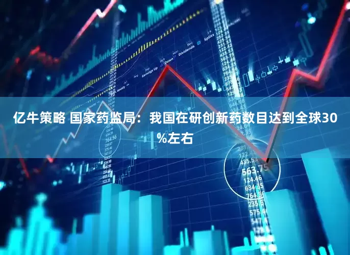 亿牛策略 国家药监局：我国在研创新药数目达到全球30%左右
